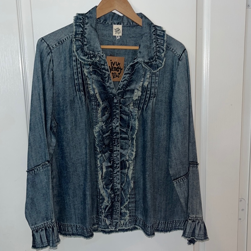Ivy Jane indigo perry top